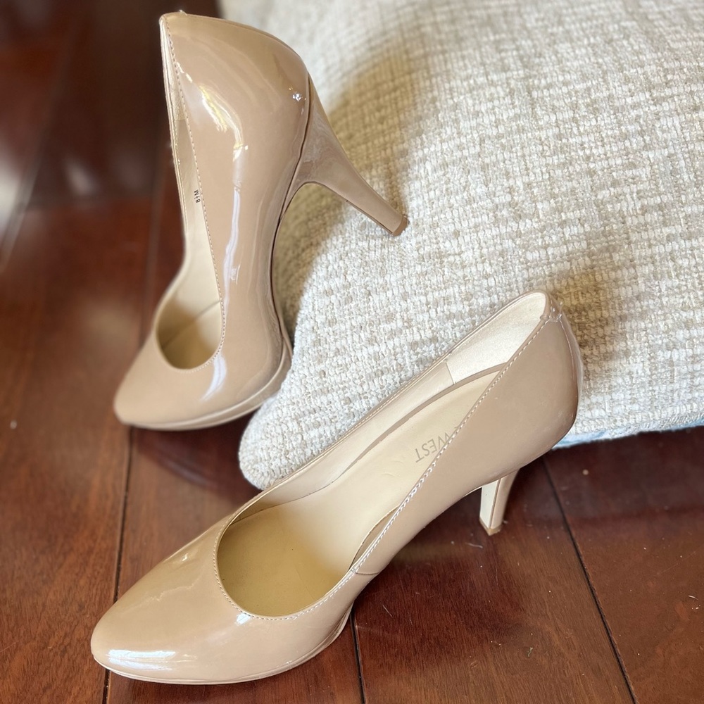 Nine West heels, 8.5. Gorgeous heels, color tan.